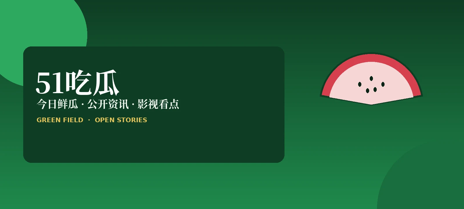 51吃瓜内容导览封面
